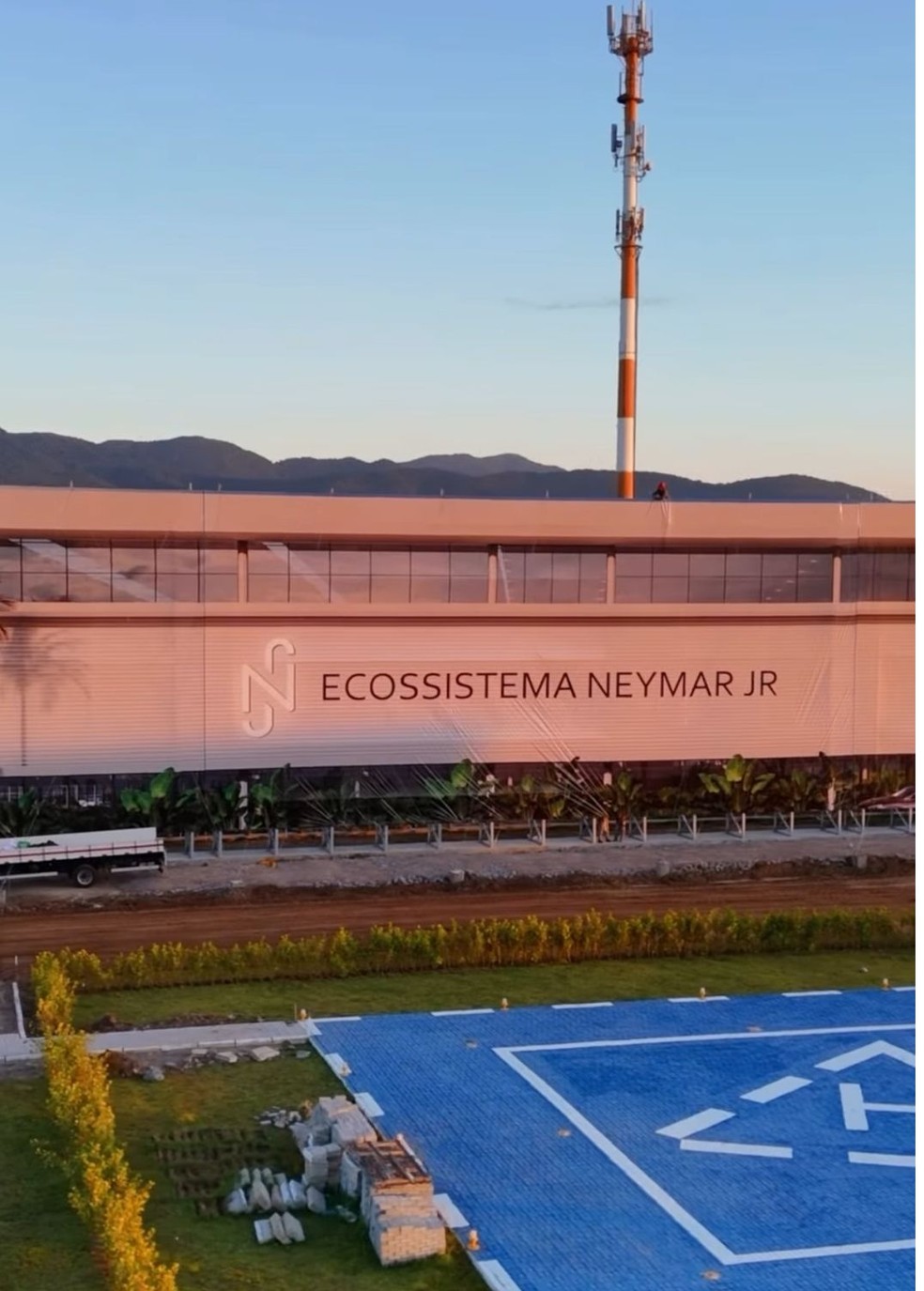 Ecossistema Neymar Jr., complexo de esportes e lazer — Foto: rep/ instagram