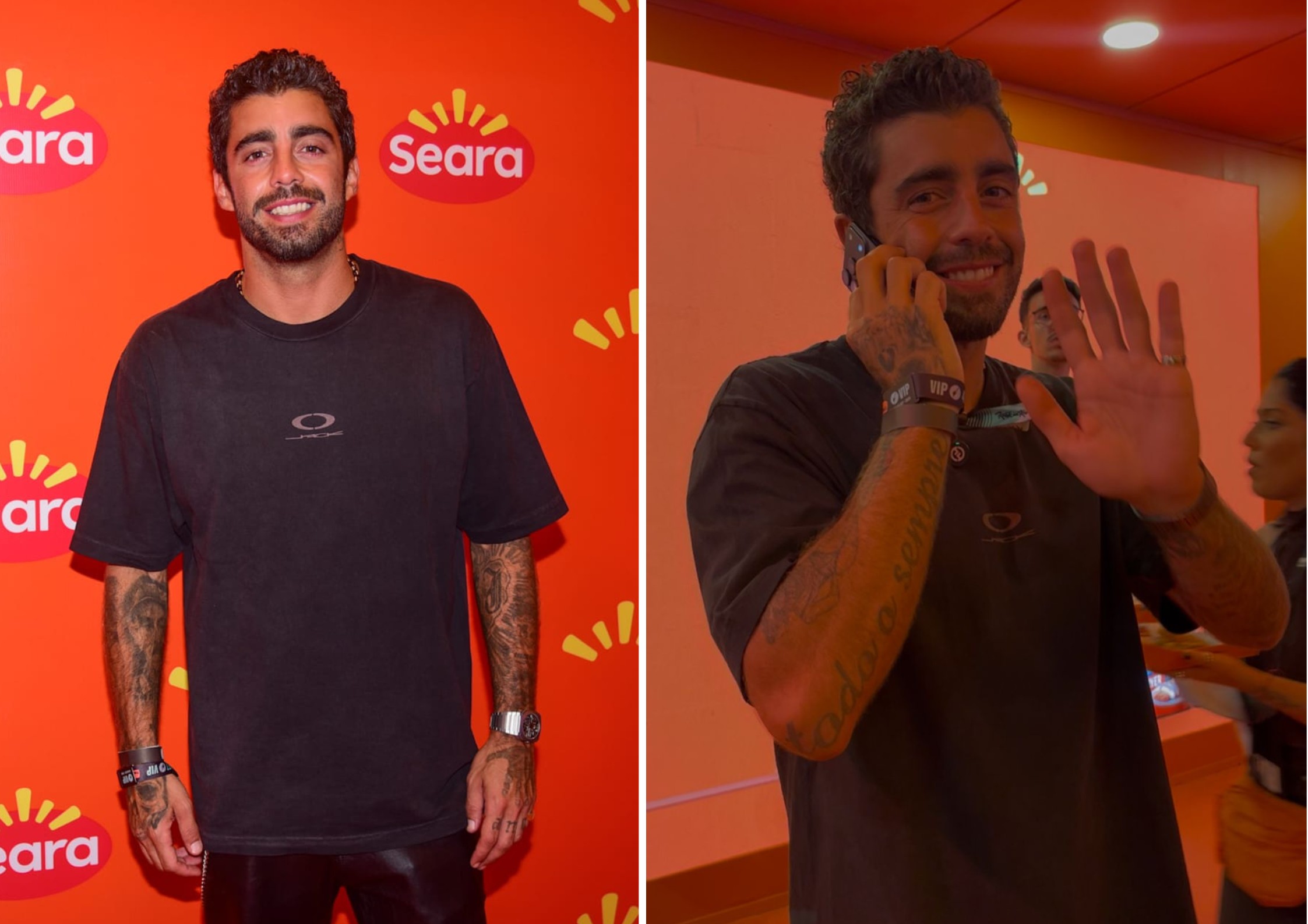 No Rock in Rio, Pedro Scooby diz que Cíntia Dicker se mudou para perto dele: 'A casa está um silêncio ensurdecedor'