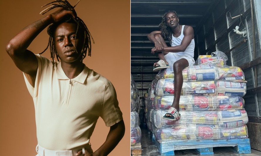 Jonathan Azevedo faz campanha para arrecadar cestas básicas e fazer o Natal de famílias carentes