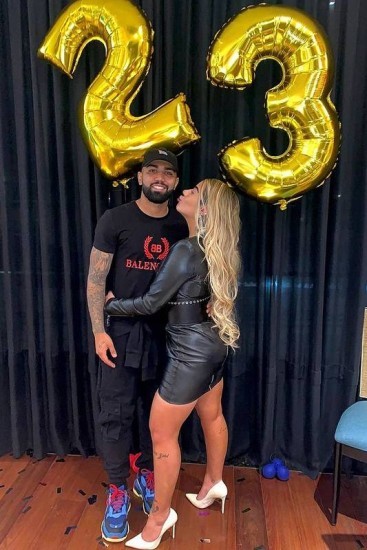 Gabigol e Rafaella Santos — Foto: Reprodução/Instagram