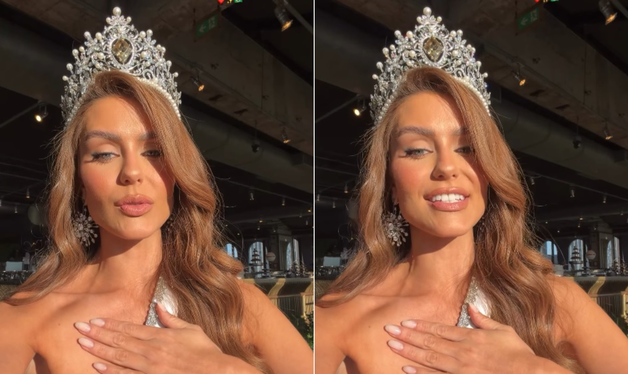 Nova Miss Universe Brasil realiza primeiros compromissos e desabafa após conquistar coroa: 