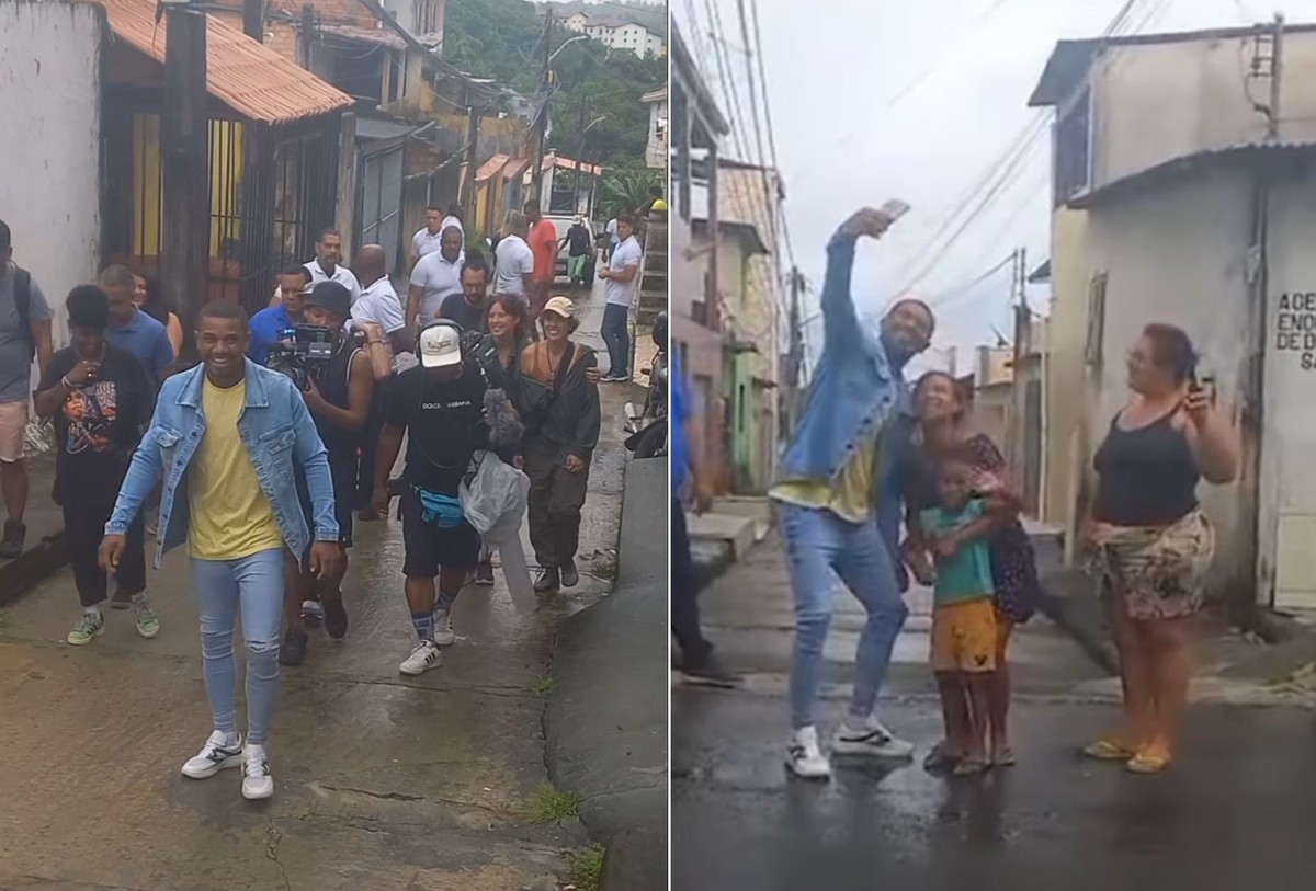 “BBB 24” star, Davey, visits the community where he used to live in El Salvador;  video