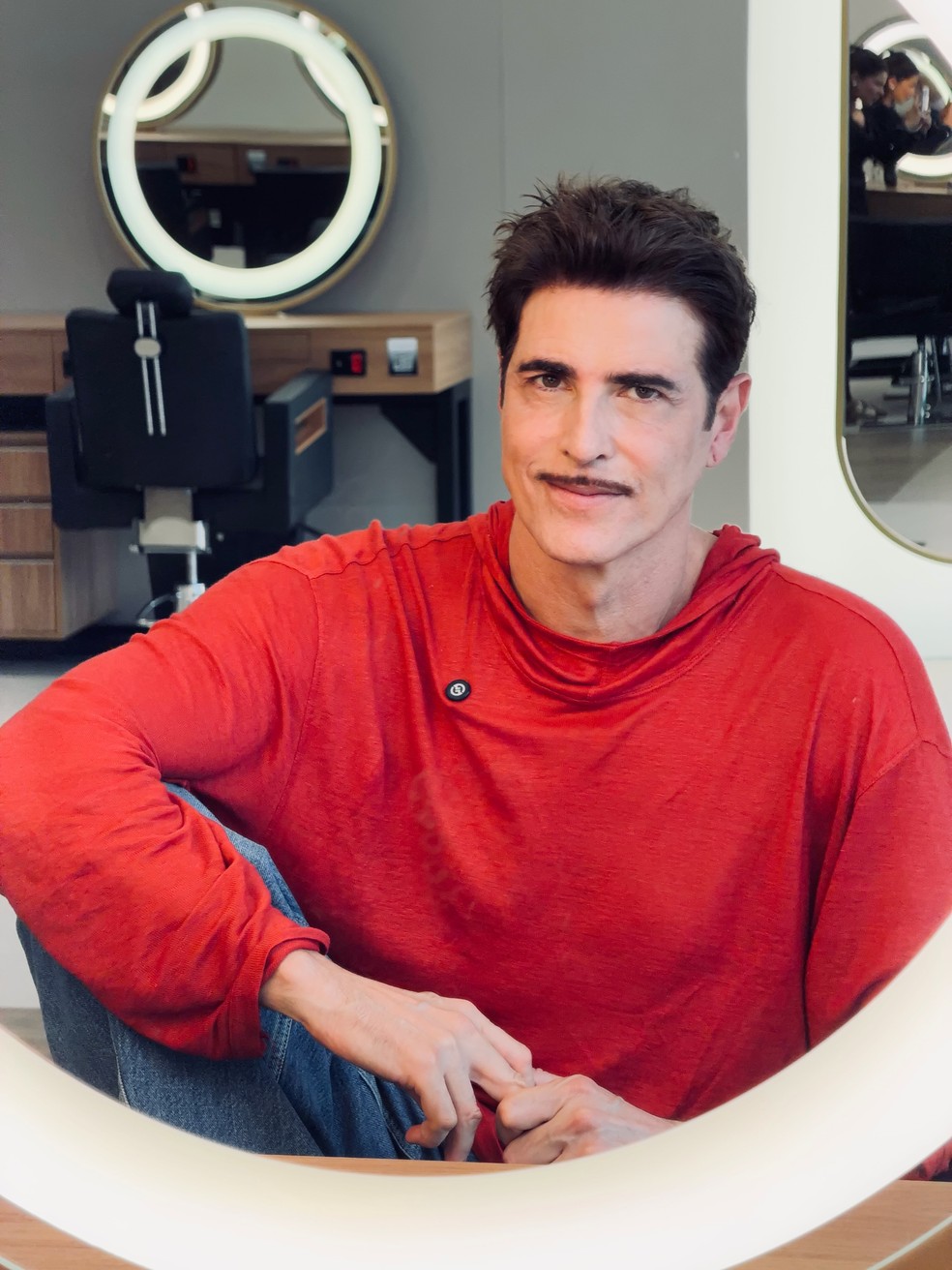 Aos 53 anos, Reynaldo Gianecchini renova visual e ganha elogios &mdash; Foto: Reprodu&ccedil;&atilde;o/Instagram