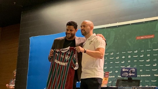 Hulk é apresentado pelo Fluminense antes de jogo contra o São Paulo, no Maracanã: 'Venho com muita fome'