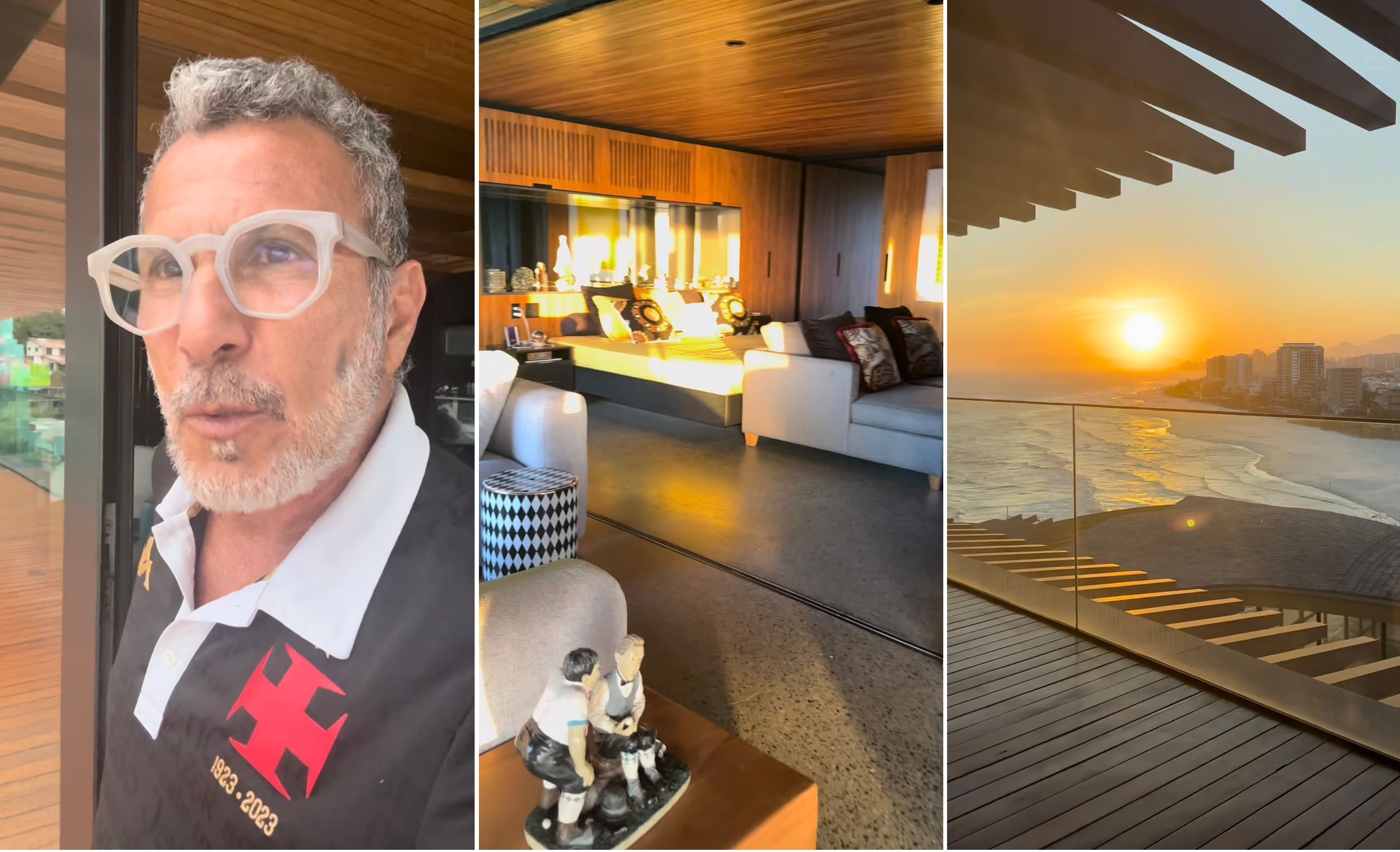 Uau! Solteiro, Eri Johnson mostra mansão no Rio com vista paradisíaca; vídeo