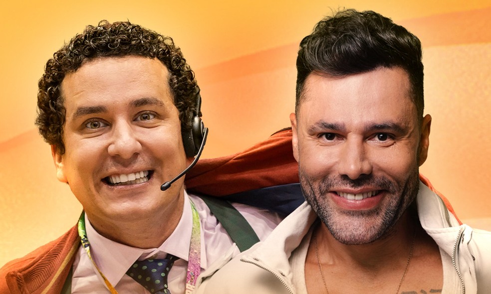 Rafael Portugal e Rodrigo Sant'Anna comandam quadro de humor no 'BBB 26' &mdash; Foto: Divulga&ccedil;&atilde;o/TV Globo
