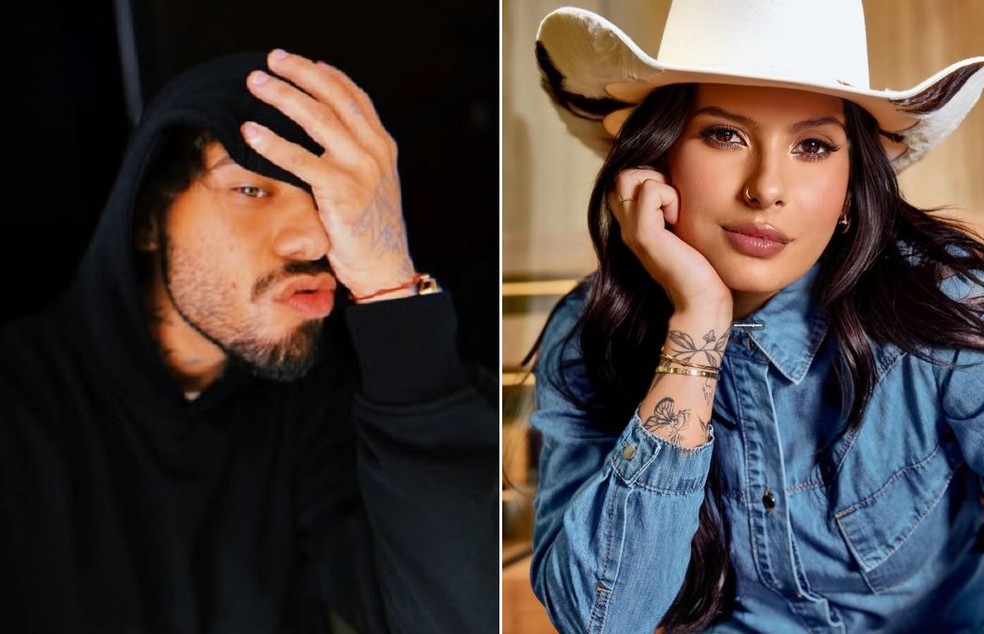 Zé Felipe e Ana Castela — Foto: rep/ instagram