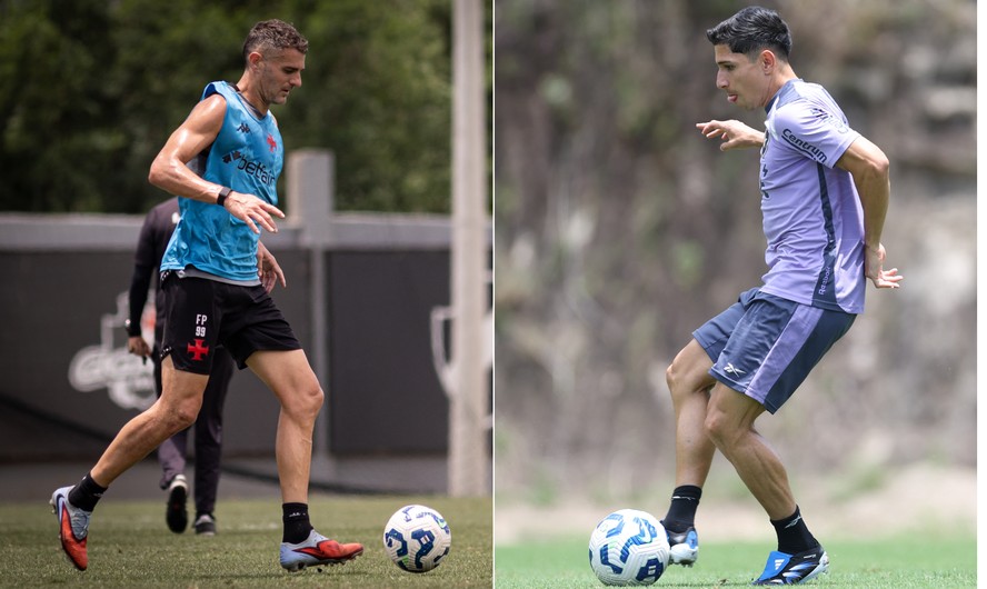 Vegetti e Savarino devem ser titulares de Vasco e Botafogo no clássico desta noite