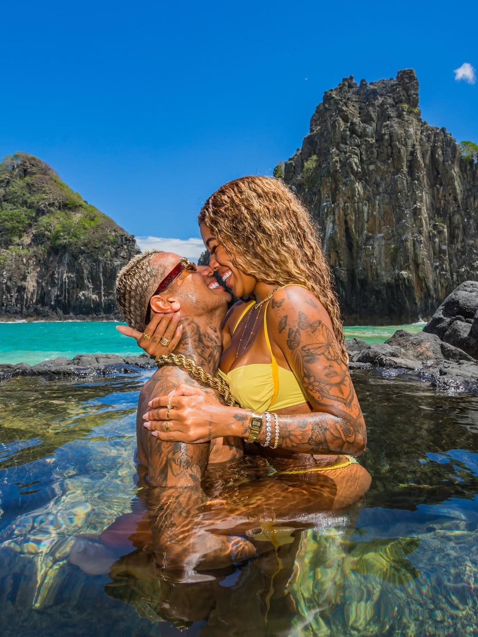 Viviane Noronha está namorando o funkeiro conhecido como DaFuria — Foto: Reprodução/Instagram