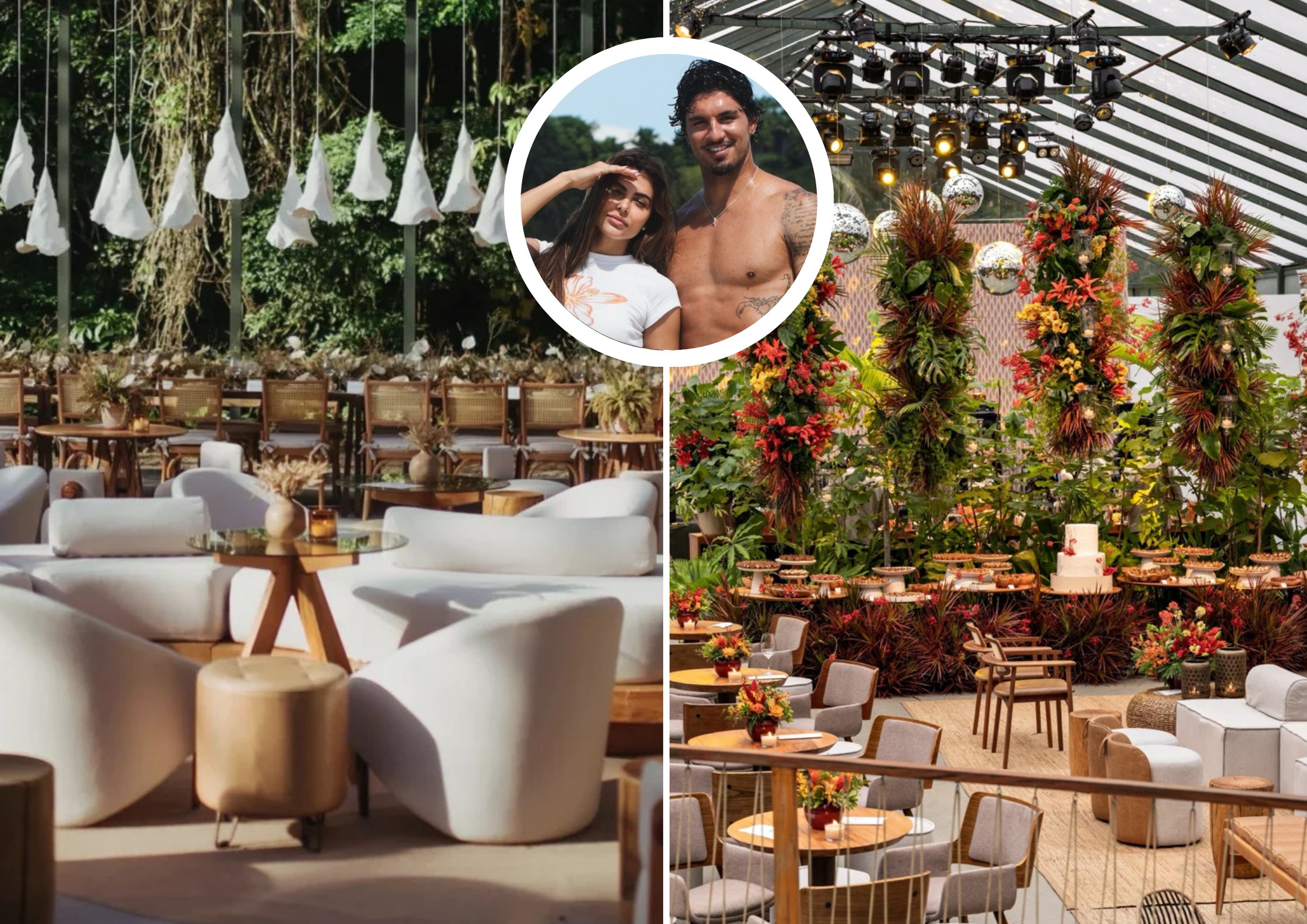 Gabriel Medina e influenciadora escolhem capela exclusiva com estilo barroco para cerimônia de casamento; veja fotos