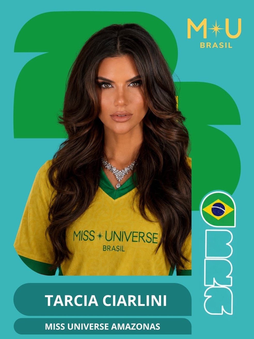 Candidata ao Miss Universe Brasil 2026 — Foto: Divulgação/Miss Universe Brasil