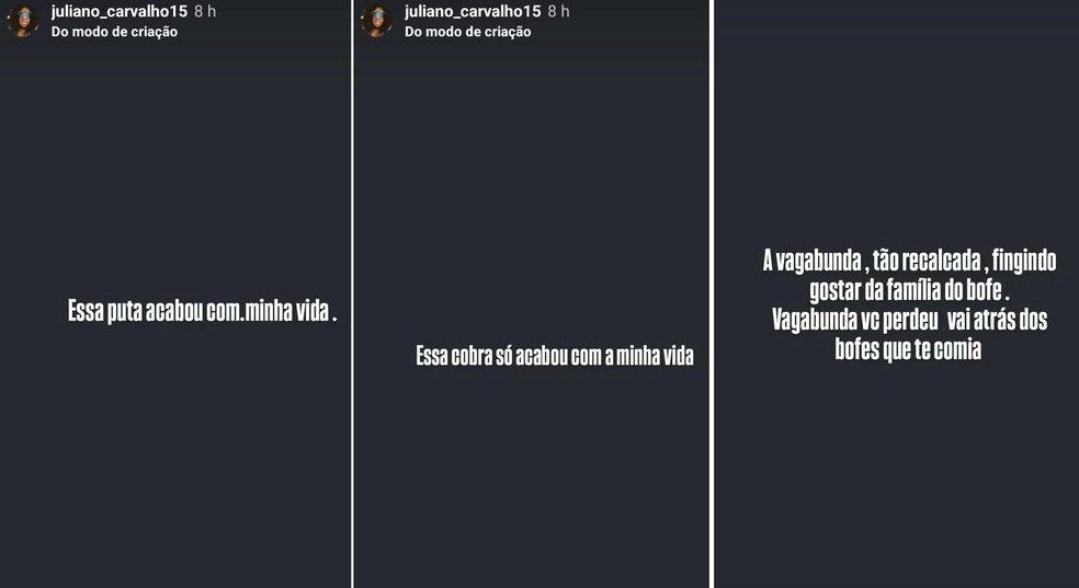Ex-funcionário xinga e chama Gracyanne de 'farsa' — Foto: Instagram