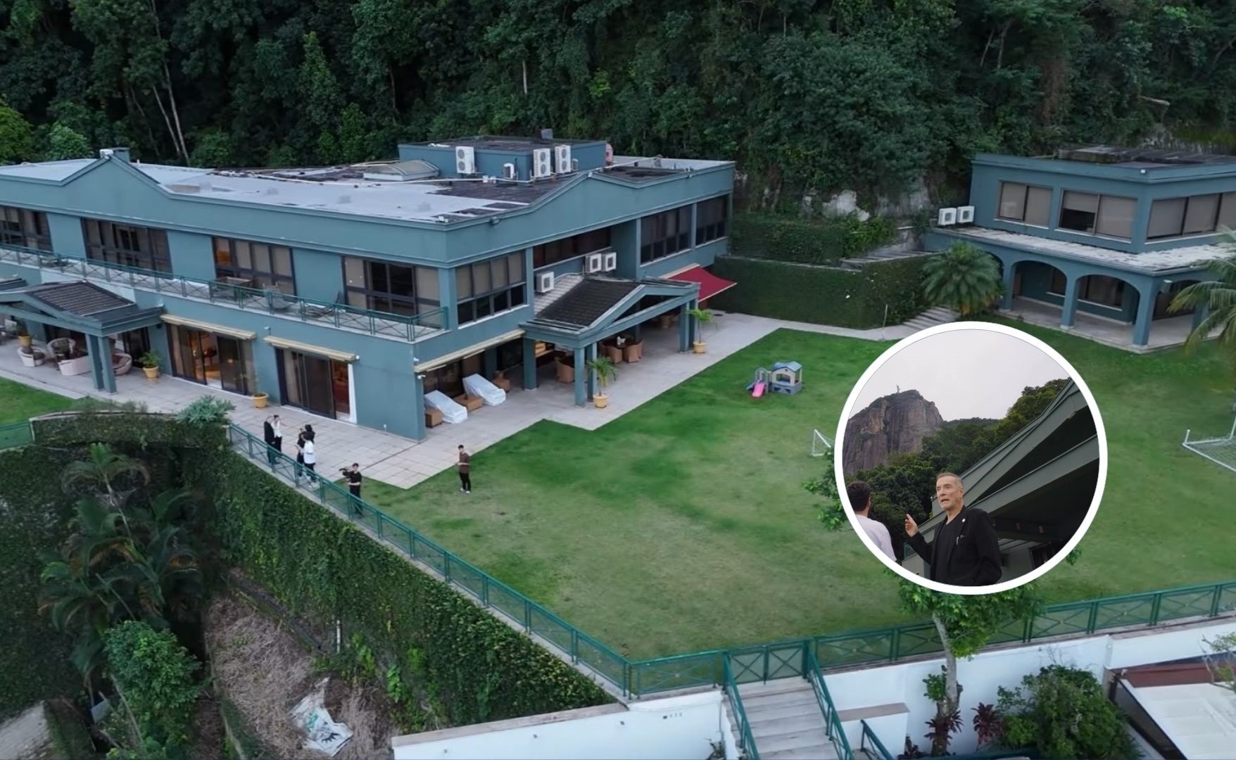Eike Batista mostra mansão gigante aos pés do Cristo Redentor: 'Comprei um terreno atrás do outro'