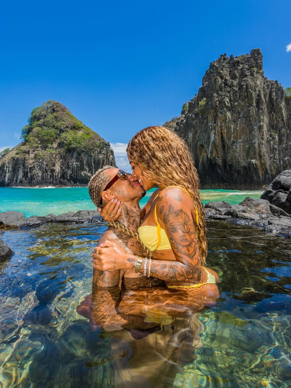 Viviane Noronha está namorando o funkeiro conhecido como DaFuria — Foto: Reprodução/Instagram