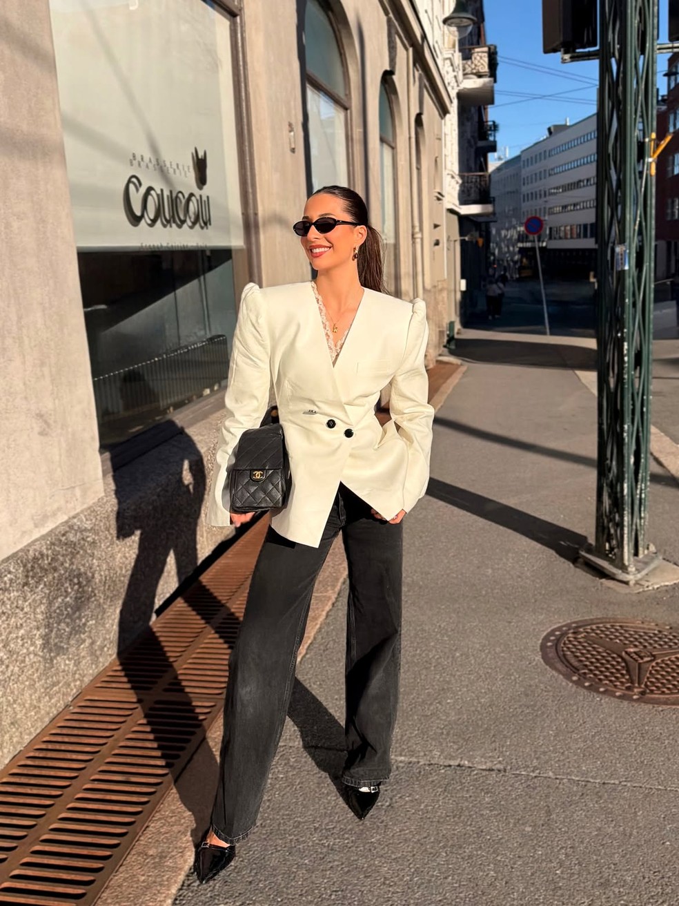 Isabel Haugseng Johansen é casada com Erling Haaland, jogador da Noruega — Foto: Reprodução/Instagram