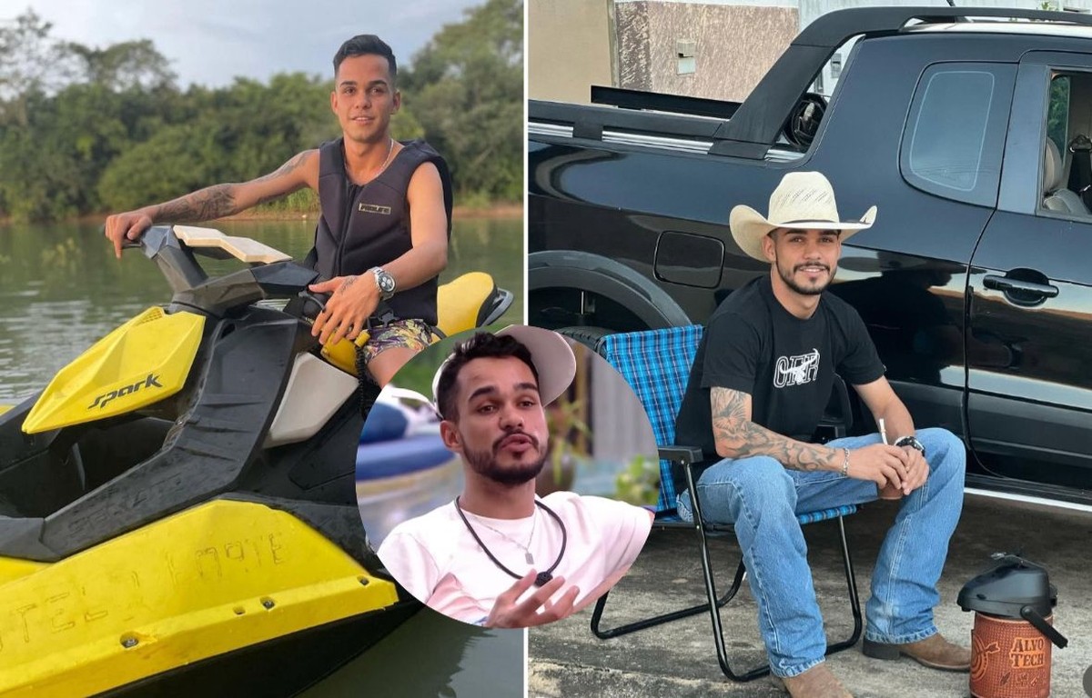 <div>João Pedro, do 'BBB 25', conta que ele e o irmão gêmeo têm dois carrões e dois jet skis cada; saiba os valores</div> - Portais