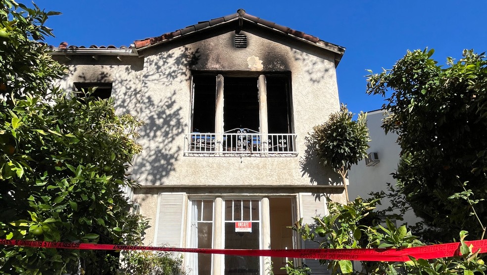 Ap&oacute;s casa pegar fogo nos EUA, Erik Marmo cita itens familiares importantes  que conseguiu salvar: 'Seguiremos mais fortes'