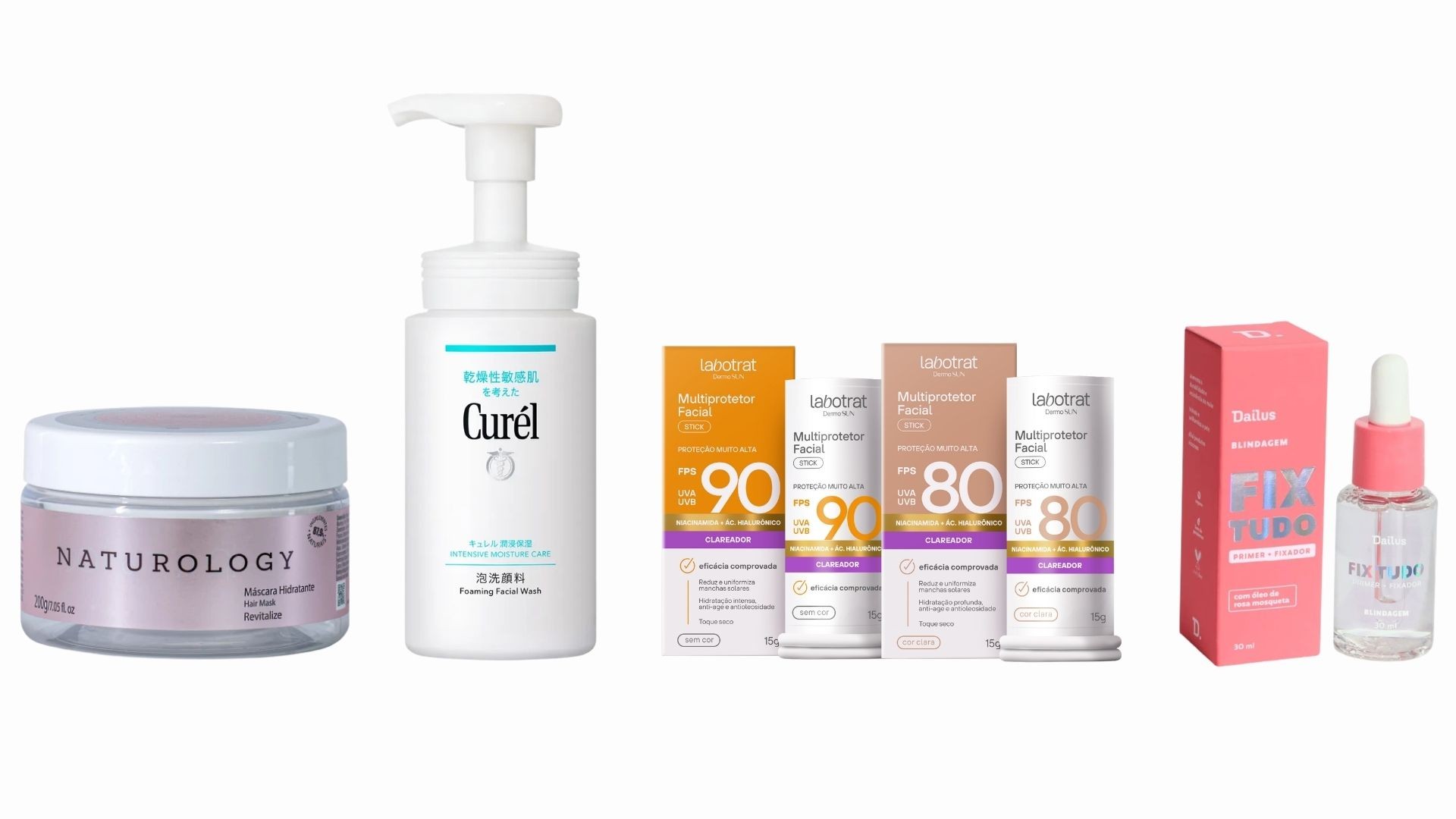 Nós testamos: review de Naturology, Curél, Labotrat e Dailus