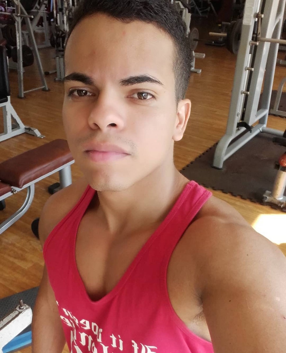 Antes de ser diagnosticado com esquizofrenia, Giusepe praticava atividade física — Foto: Reprodução