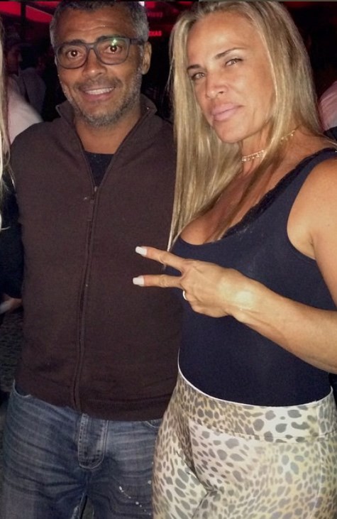 Ana Claudia Soares, ex-mulher do bicheiro Maninho — Foto: Arquivo/Globo e Instagram