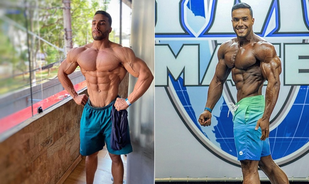 Personal de Virgínia, Michael Gomes é fisiculturista — Foto: Reprodução/Instagram