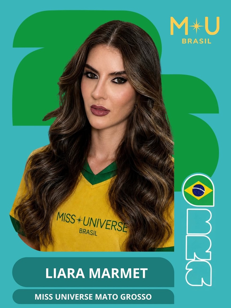 Candidata ao Miss Universe Brasil 2026 — Foto: Divulgação/Miss Universe Brasil