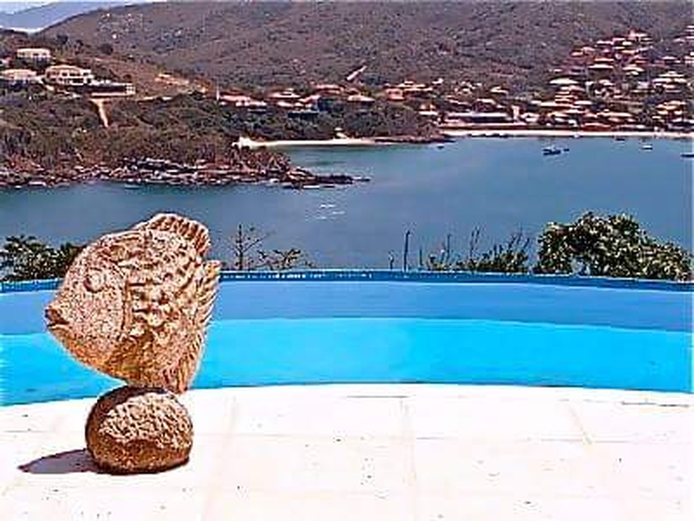 A mansão de Adriano Imperador em Búzios — Foto: reprodução/ instagram