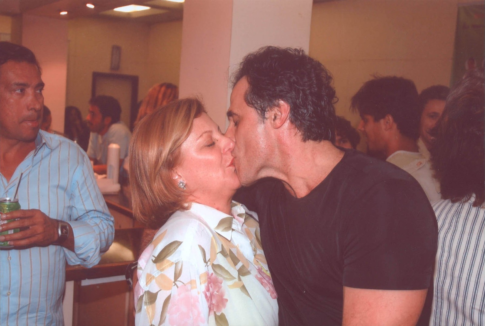 Matilde Mastrangi e Oscar Magrini em 2005 — Foto: divulgação