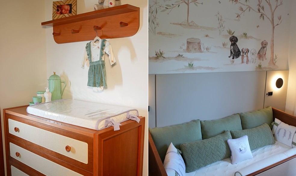 Lucy Ramos mostra quarto da filha — Foto: Reprodução/Instagram