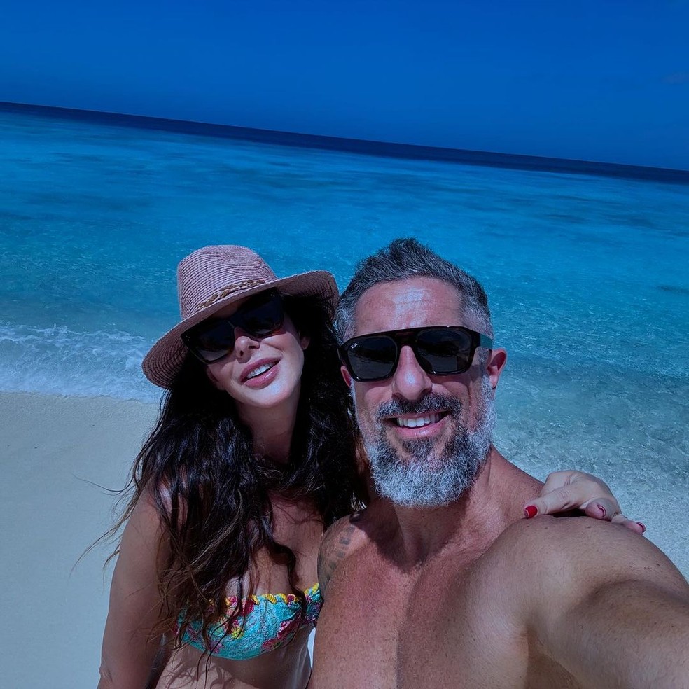 O casal Marcos Mion e Suzana Gullo, juntos há 19 anos — Foto: Reprodução/Instagram
