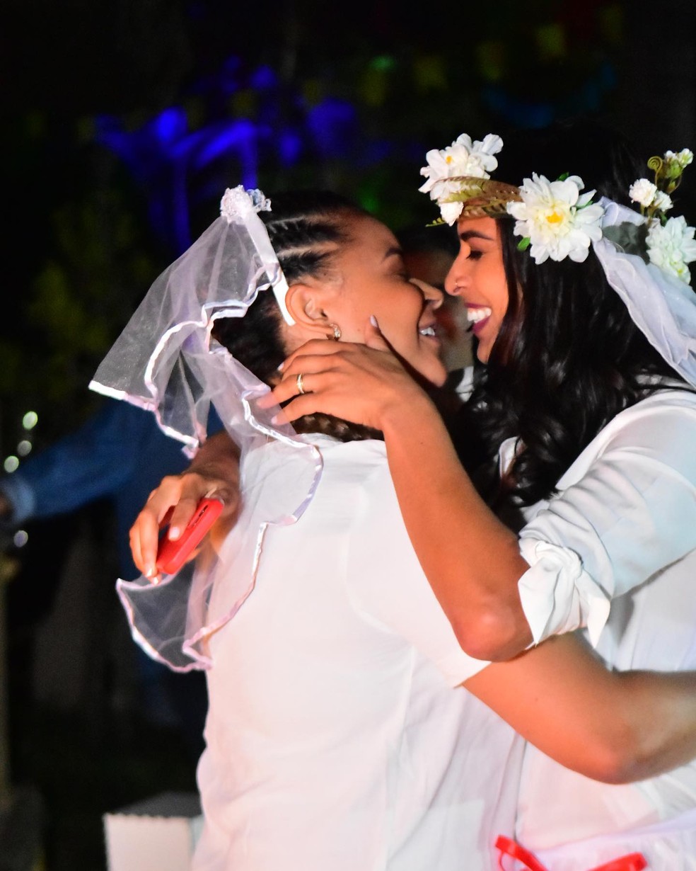 Andressa Alves e Franzinha — Foto: Reprodução/Instagram