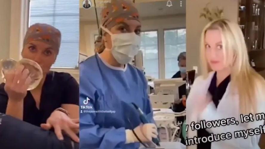 Médica que transmitia cirurgias plásticas pelo TikTok perde a licença ...