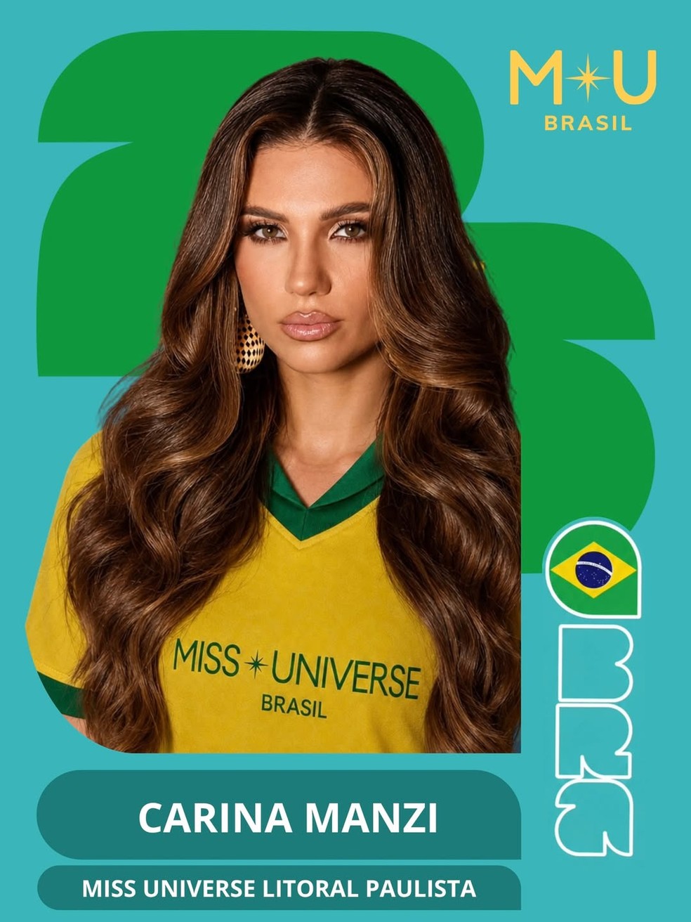 Candidata ao Miss Universe Brasil 2026 — Foto: Divulgação/Miss Universe Brasil