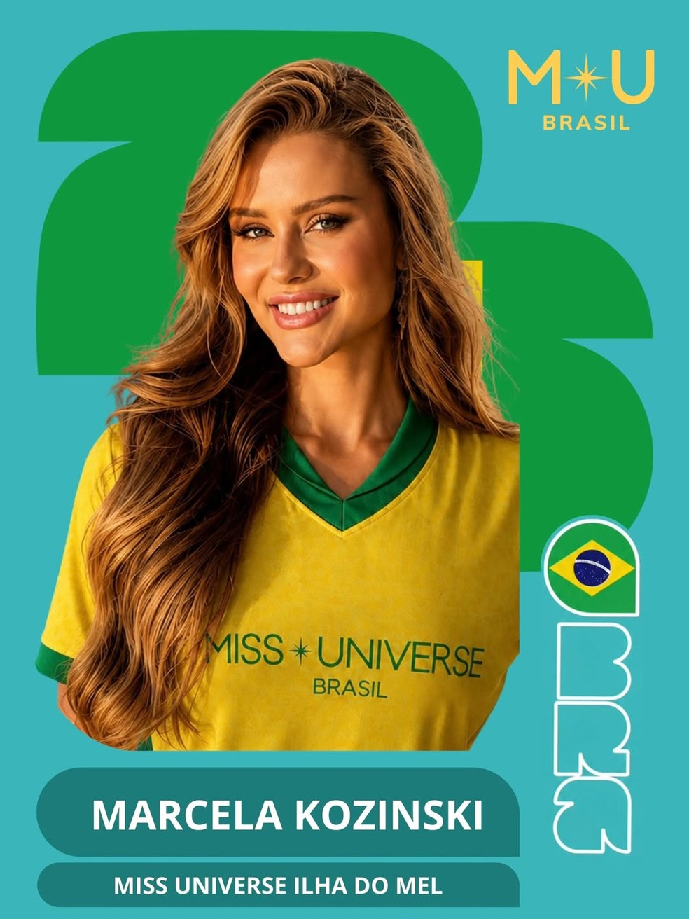Candidata ao Miss Universe Brasil 2026 — Foto: Divulgação/Miss Universe Brasil