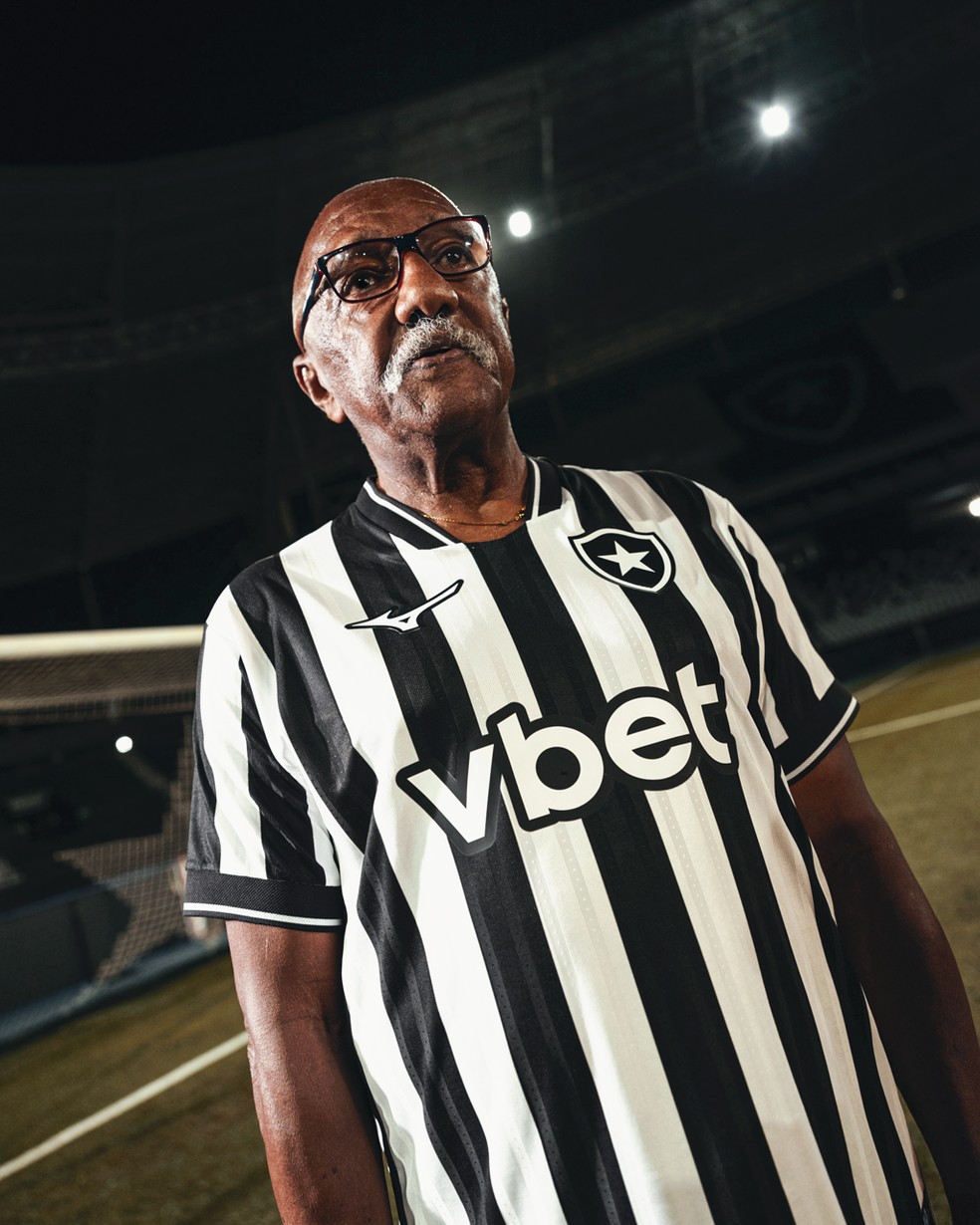 Uniforme I do Botafogo para a temporada 2026/27 — Foto: Divulgação/Botafogo