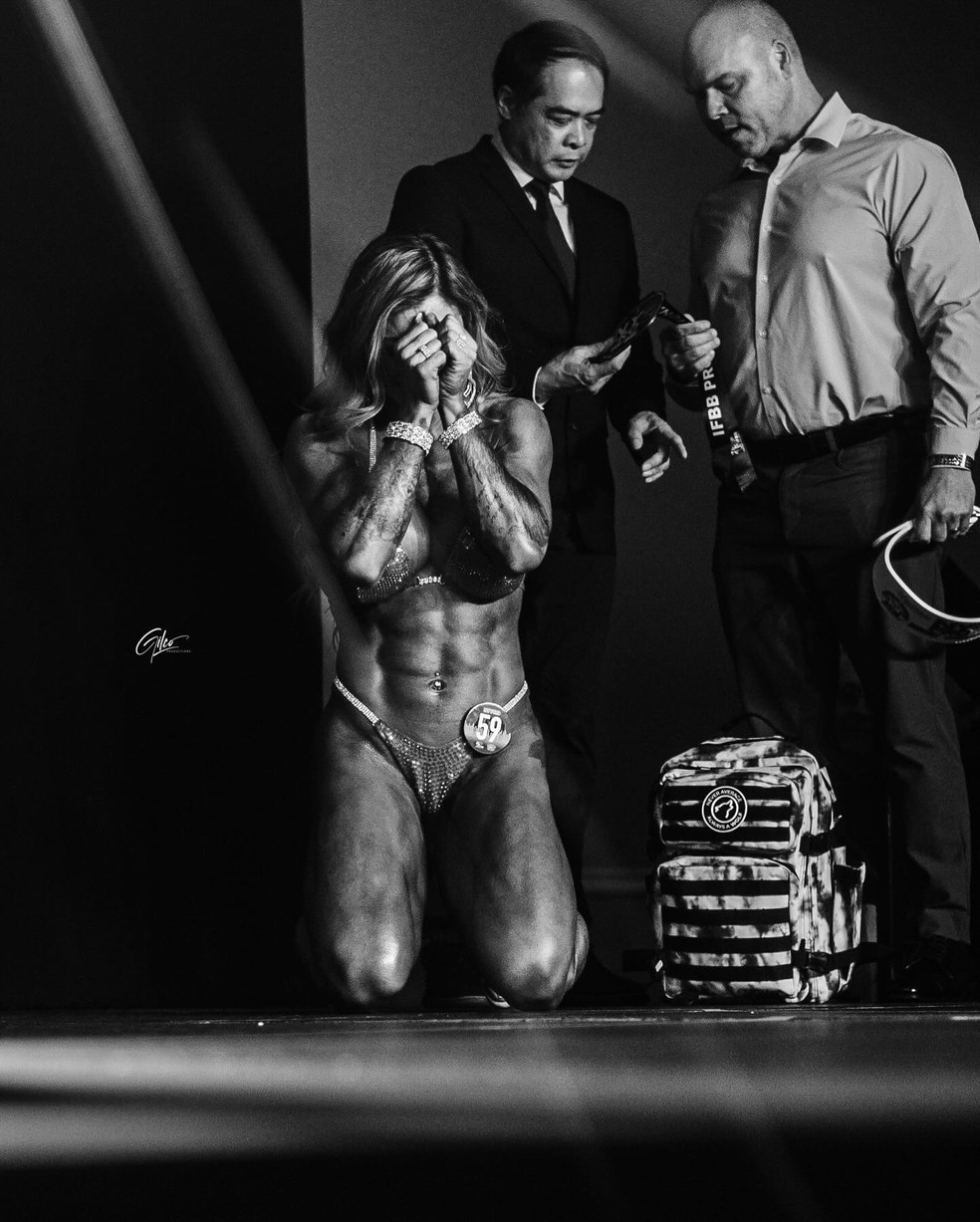 Giselle Machado vence competição de fisiculturismo em Nova York — Foto: @gilcoproductions/ instagram
