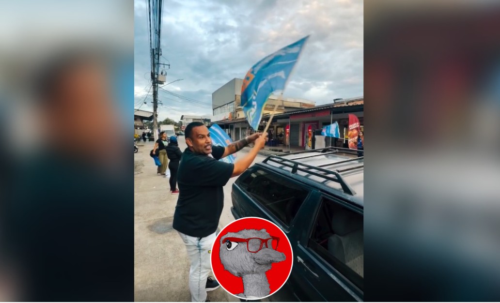 'Aulas' a 'bandeiretes', tchau para o vento, truques onde é desconhecido: campanha de rua inspira graçolas na web