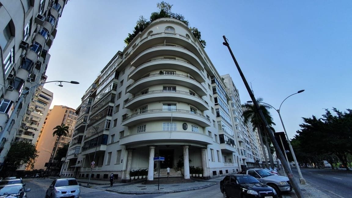 Fachada do edifício Tucuman, na Praia do Flamengo  — Foto: Reprodução