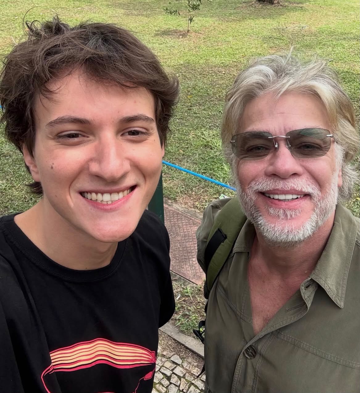 Pedro Manoel Nabuco grava nova série de Licia Manzo ao lado de Fábio Assunção - Foto