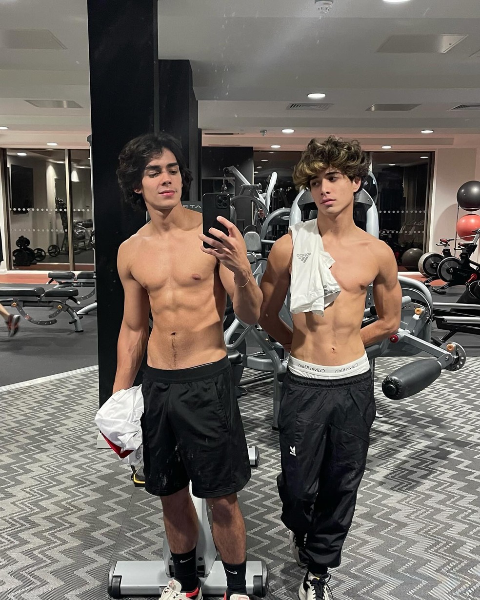 Vitor Barreto e Helton Oliveira — Foto: reprodução/ instagram