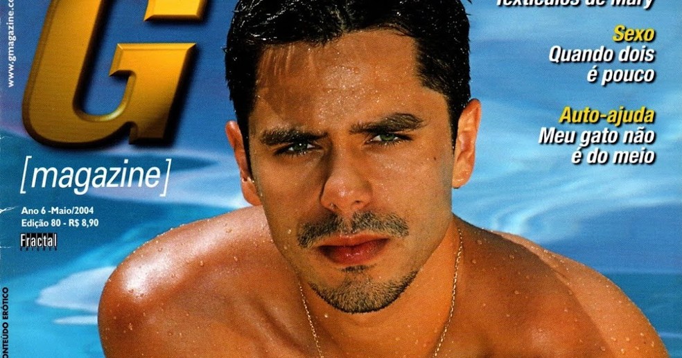Rogério Dragone posou nu n G Magazine em 2004 — Foto: Divulgação