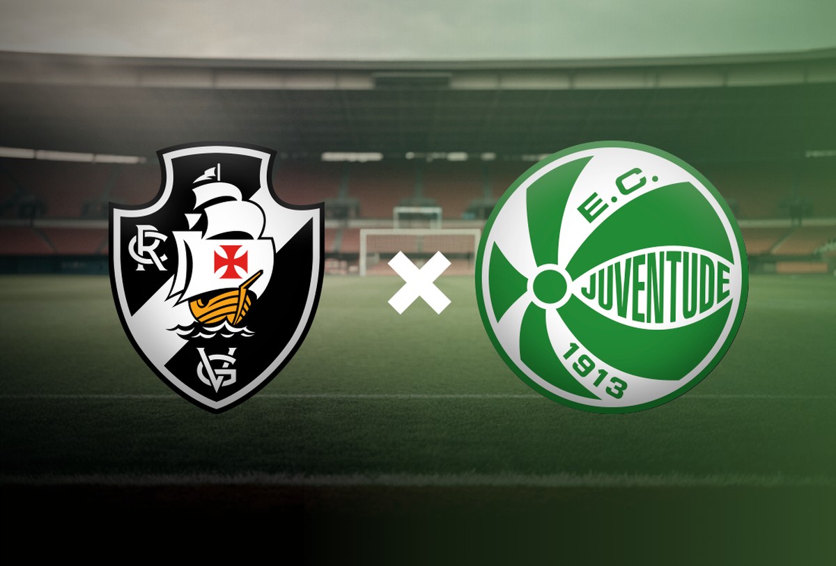 Vasco x Juventude: Onde assistir ao vivo ao jogo do Brasileirão