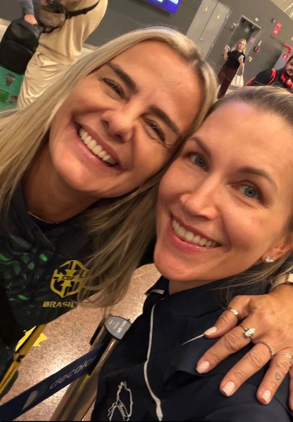 Milene Dominggues viaja para a Copa para trabalhar no canal do ex, Ronaldo — Foto: Reprodução/Instagram