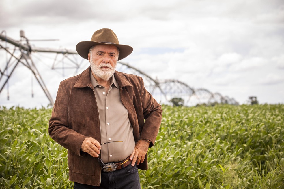 Tony Ramos está na novela 'Terra e paixão' — Foto: Rede Globo/Divulgação