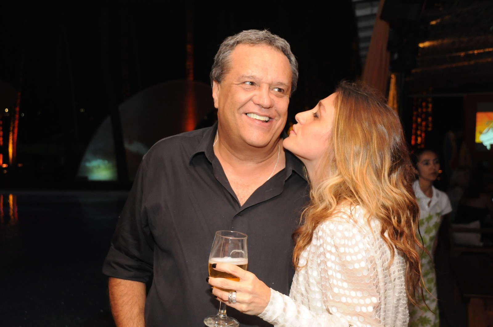 Dennis Carvalho  com Amora Mautner — Foto: divulgação/ tv globo