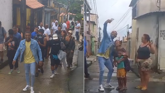 Campeão do 'BBB 24', Davi visita comunidade onde viveu em Salvador; vídeo