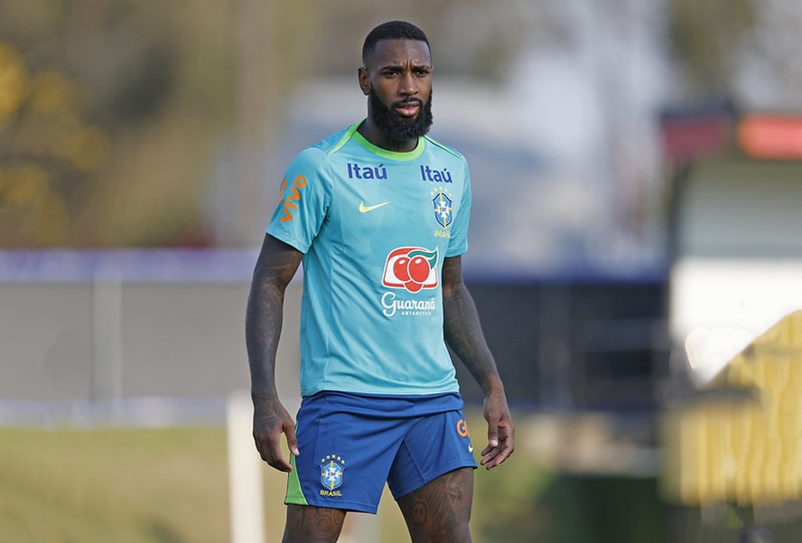 Gerson, meia do Flamengo e da seleção brasileira