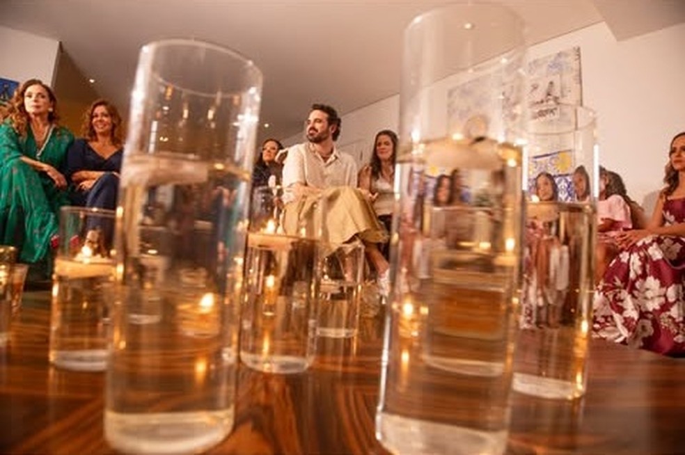 Daniela Mercury e Malu Verçosa (à esquerda) no casamento de Gabriel e Juliana — Foto: @celiasantosfotos/ reprodução/ instagram