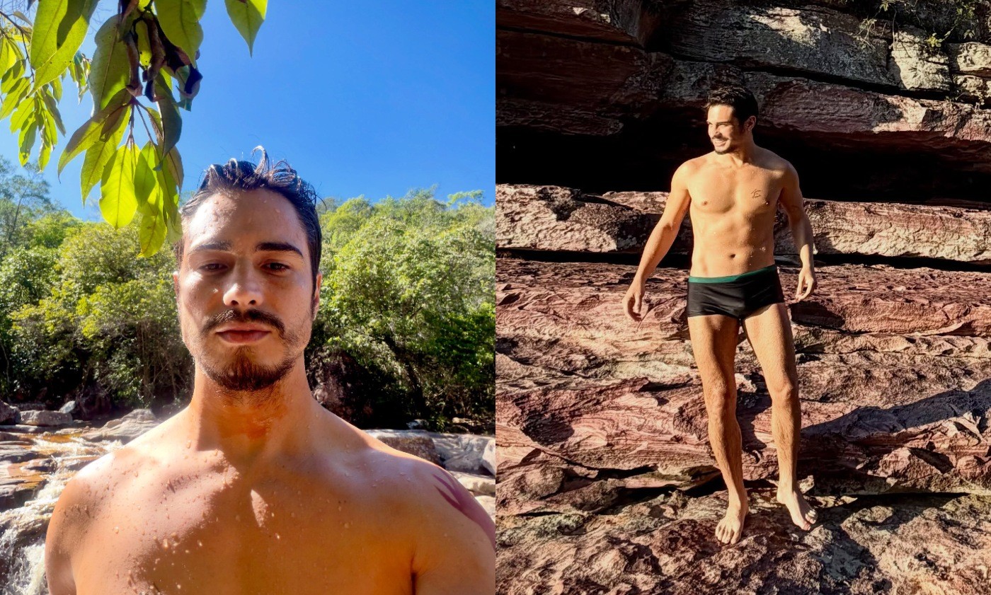 Gravando na Chapada Damantina, Danilo Mesquita ganha comentário de Anitta em perfil privado