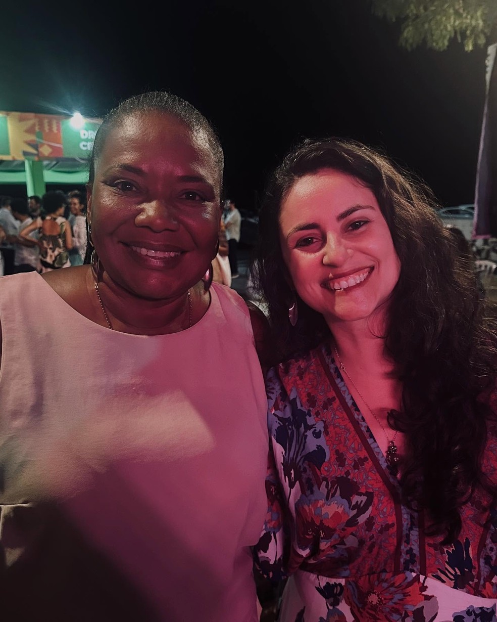 Juliana Caetano trabalhou ao lado de Margareth Menezes no Ministério da Cultura — Foto: Reprodução/Instagram